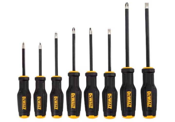 Bộ tuốc nơ vít đa năng 8 chi tiết Dewalt DWHT65102