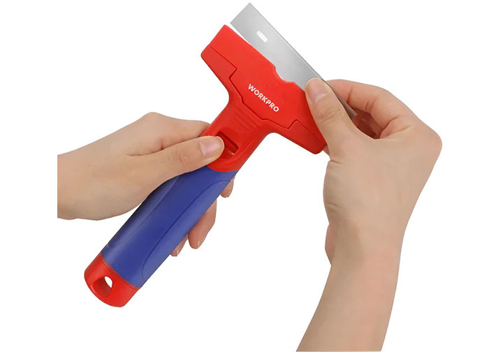 Dao sủi sơn trên sàn / kính Workpro WP219002 Dao sủi sơn trên sàn / kính Workpro WP219002