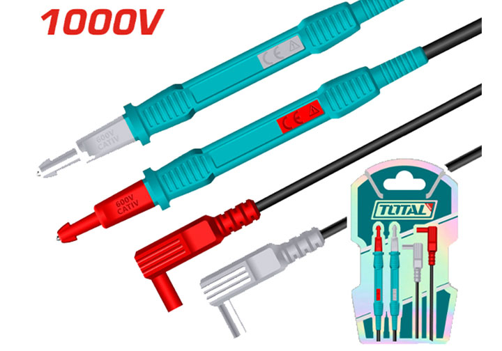 Dây đo dùng cho ampe kìm Total TMT31001 Dây đo dùng cho ampe kìm Total TMT31001