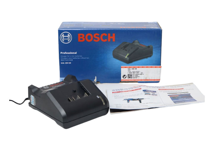 Đế sạc pin 14.4V / 18V Bosch GAL18V-20 Đế sạc pin 14.4V / 18V Bosch GAL18V-20