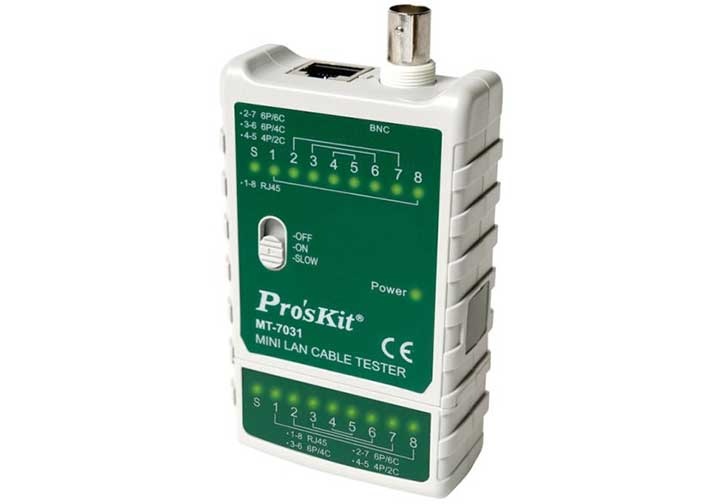 Đồng hồ kiểm tra cáp mạng Proskit MT-7031 Đồng hồ kiểm tra cáp mạng Proskit MT-7031