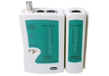 Đồng hồ test cáp mạng, điện thoại, cáp đồng trục Proskit MT-7051N Đồng hồ test cáp mạng, điện thoại, cáp đồng trục Proskit MT-7051N