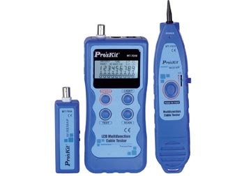 Đồng hồ test cáp mạng, điện thoại, dò dây Proskit MT-7059 Đồng hồ test cáp mạng, điện thoại, dò dây Proskit MT-7059