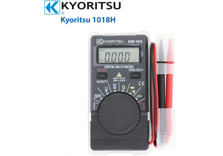 Đồng hồ vạn năng Kyoritsu 1018H (Bỏ mẫu đổi qua 1019R) Đồng hồ vạn năng Kyoritsu 1018H (Bỏ mẫu đổi qua 1019R)