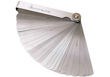 153x13x17mm Dưỡng đo độ dày 25 lá Shinwa 73797