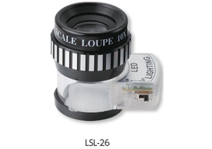 Kính lúp 10x phóng đại có đèn led độ phóng đại 10X Niigata LSL-26