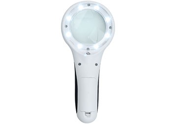 Kính lúp cầm tay có đèn led độ phóng đại 3X Proskit MA-019