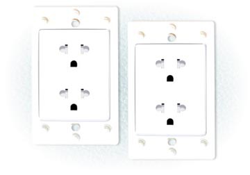 Mặt nạ ổ cắm 3 chấu Mặt nạ ổ cắm 3 chấu