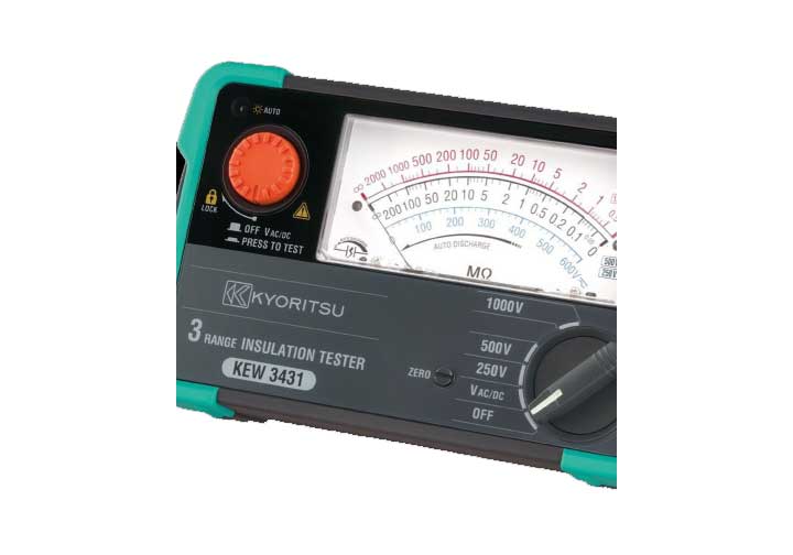 Máy đo điện trở cách điện Kyoritsu 3431 Máy đo điện trở cách điện Kyoritsu 3431