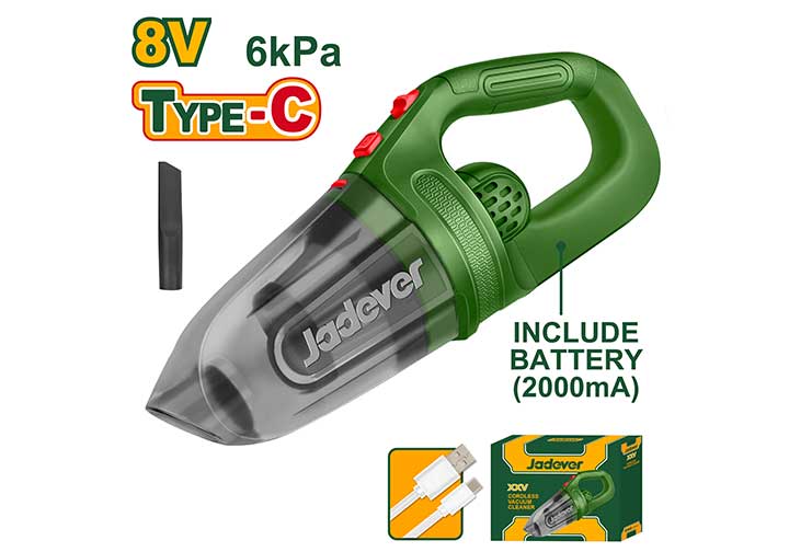 Máy hút bụi dùng pin sạc Jadever JDLV0801 Máy hút bụi dùng pin sạc Jadever JDLV0801