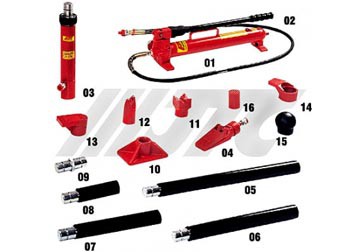 Nắn khung xe tai nạn 10 Tấn JTC-HB210 Nắn khung xe tai nạn 10 Tấn JTC-HB210