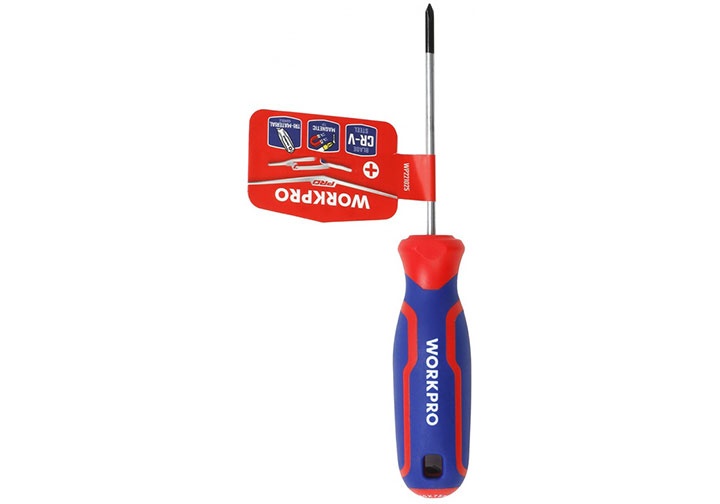 PH3x200mm Tuốc nơ vít bake tay cầm bọc cao su Workpro WP221033 PH3x200mm Tuốc nơ vít bake tay cầm bọc cao su Workpro WP221033