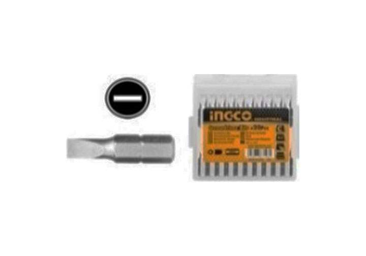 SL4x25mm Bộ mũi vít dẹp 25 mũi INGCO SDB11SL113 SL4x25mm Bộ mũi vít dẹp 25 mũi INGCO SDB11SL113