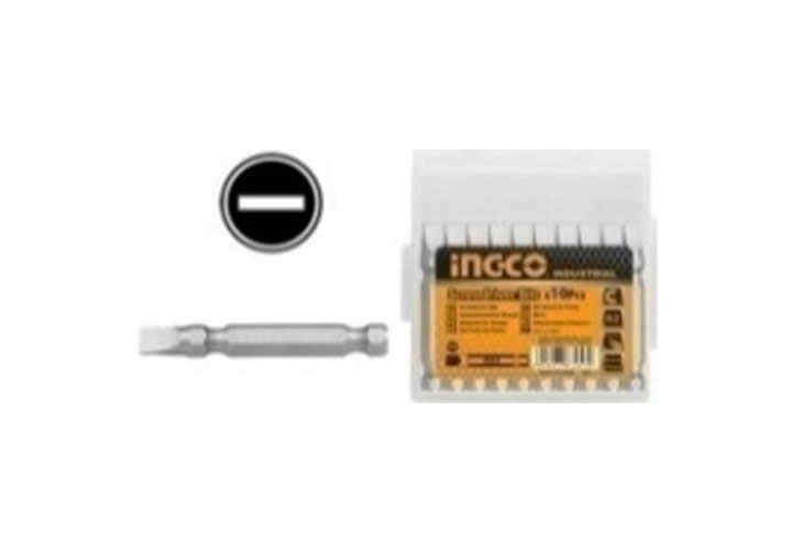 SL5.5x50mm Bộ mũi vít dẹp 10 mũi INGCO SDB11SL323 SL5.5x50mm Bộ mũi vít dẹp 10 mũi INGCO SDB11SL323