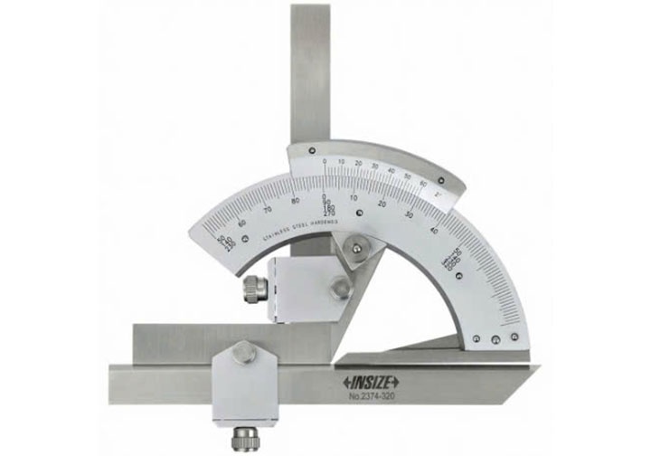 Thước đo góc 0-320 độ Insize 2374-320