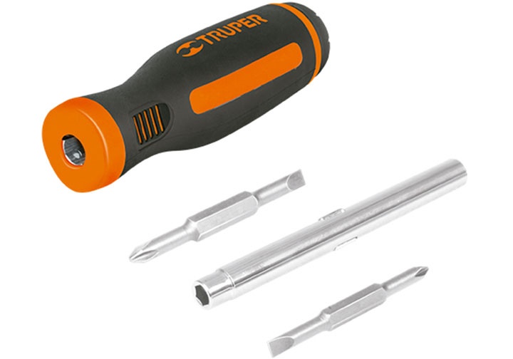 Tuốc nơ vít 6 đầu có từ Truper 14200 (DT-4) Tuốc nơ vít 6 đầu có từ Truper 14200 (DT-4)