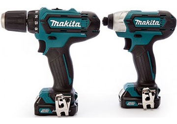 10.8V Bộ máy bắt vít dùng pin Makita CLX201S (Bỏ mẫu)