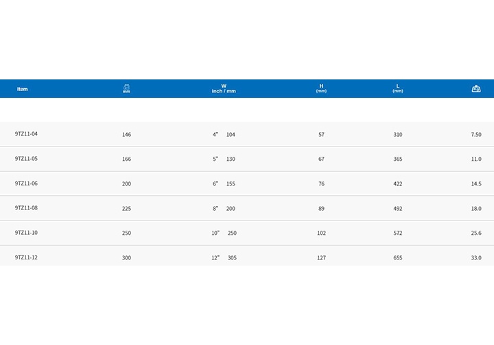 10" Êtô kẹp mâm xoay Kingtony 9TZ11-10