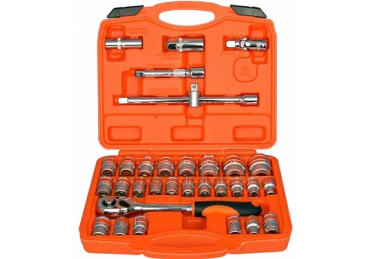 1/2" Bộ tuýp 8-32mm 32 chi tiết Asaki AK-9773