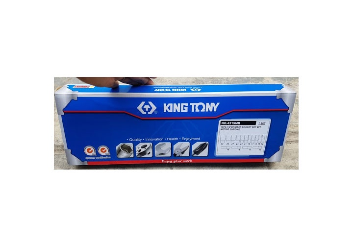 1/2" Bộ tuýp lục giác 10-32mm 15 chi tiết Kingtony 4315MR