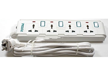 13A Ổ cấm điện 3 chấu có đèn báo Total THES03041V