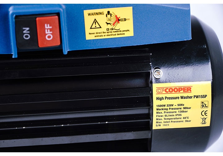 1500W Máy phun xịt rửa cao áp CF Cooper PW15SP