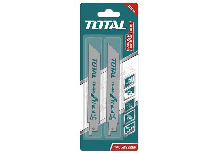 150mm Lưỡi cưa kim loại cho máy cưa kiếm Total TAC52922EF