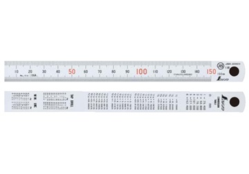 15x150mm dày 0.5mm Thước lá Shinwa 13005