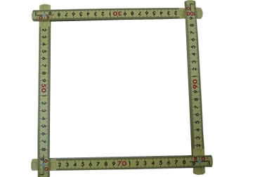 15x1000mm dày 3mm Thước lá gấp Shinwa 78605