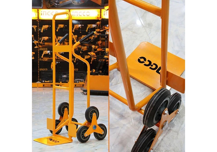 200kg Xe đẩy hàng 6 bánh leo cầu thang Ingco HHHT20461