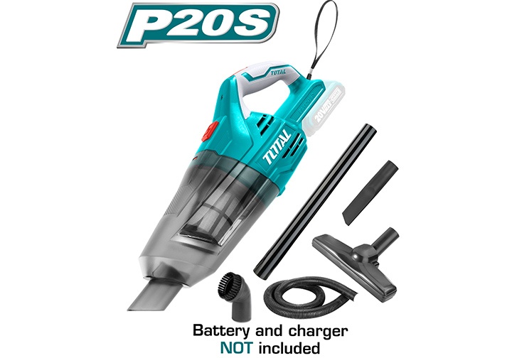 20V Máy hút bụi dùng pin 0.7L Total TVLI2001