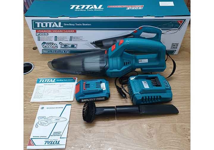 20V Máy hút bụi dùng pin 0.5L Total TVLI20126