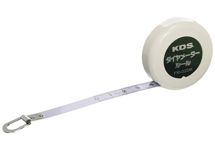2m Thước đo đường kính 2 mặt (1 mặt hệ inch 1 mặt hệ mét) KDS F10-02DM