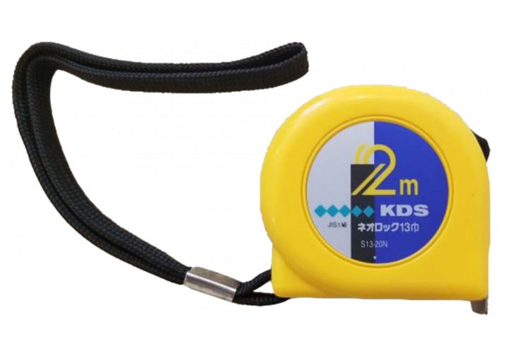 2m Thước cuộn thép hệ inch và mét (bản 13mm) KDS S13-20MEN