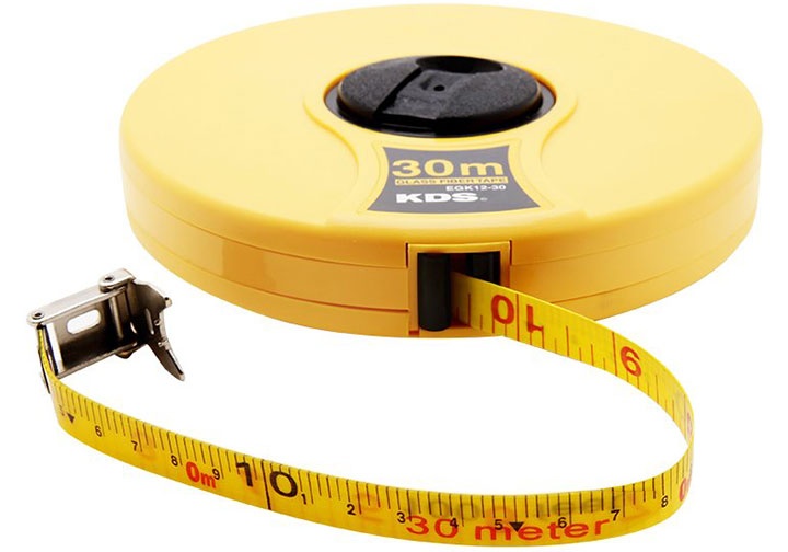 30m Thước dây sợi thủy tinh KDS EGK1230