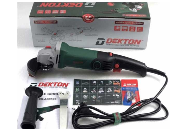 4" (100mm) Máy mài góc chỉnh tốc 950W Dekton DK-AG950S