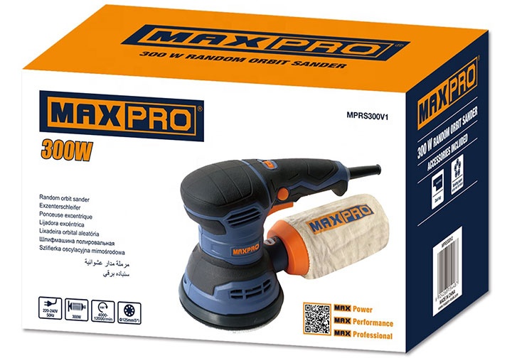 5" (125mm) Máy chà nhám tròn 300W Maxpro MPRS300V1