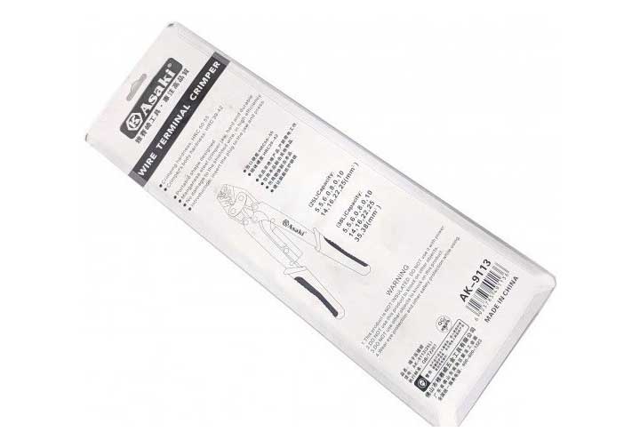 5.5-25mm2 Kìm bấm cos 25L Asaki AK-9113