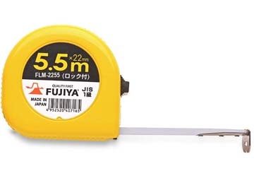 5.5m Thước cuộn dây thép Fujiya FLM-2255 (Bỏ mẫu)