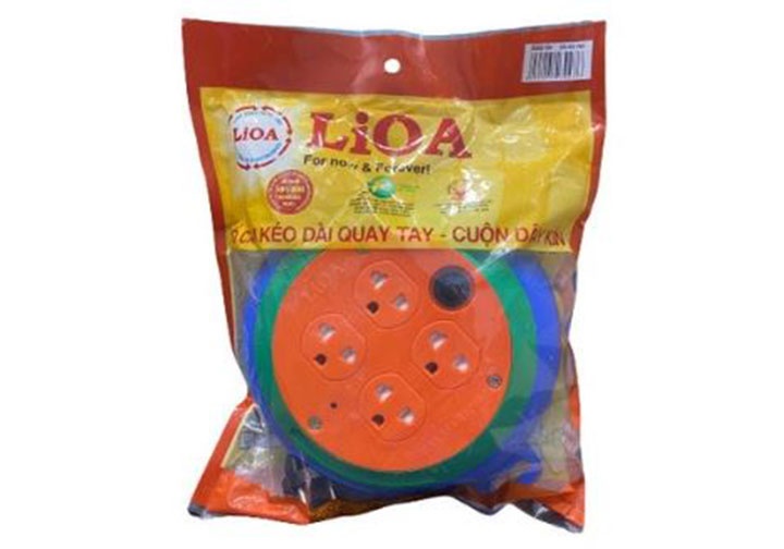 5m Ổ cắm điện kiểu đĩa bay 15A Lioa DB53-15A