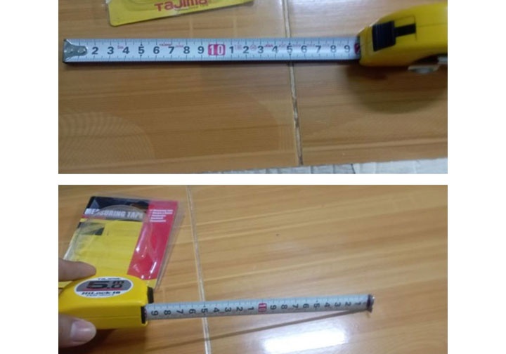 5mx16mm Thước cuộn thép Tajima H6P50MW