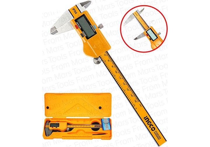 6" (150mm) Thước cặp điện tử tiêu chuẩn IP54 Ingco HDCD28150