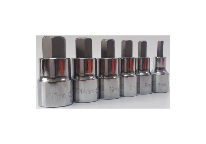 6-17mm Bộ tuýp hệ mét 1/2" Truper 13926 (JPH-1/2X6M)