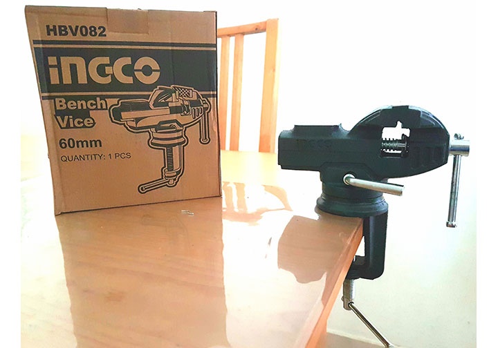 60mm Êtô kẹp bàn Ingco HBV082