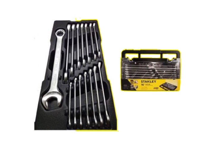 6-24mm Bộ cờ lê vòng miệng MODULE 16 chi tiết Stanley STMT74897-8C