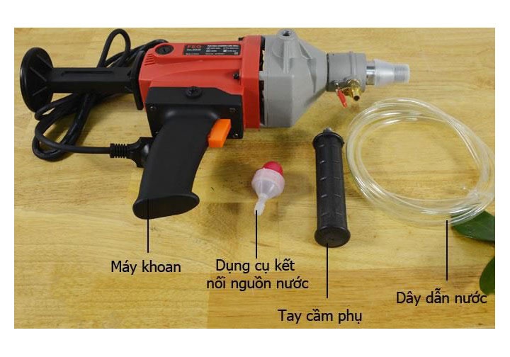 95mm Máy khoan rút lõi bê tông 1400W FEG ECD-95