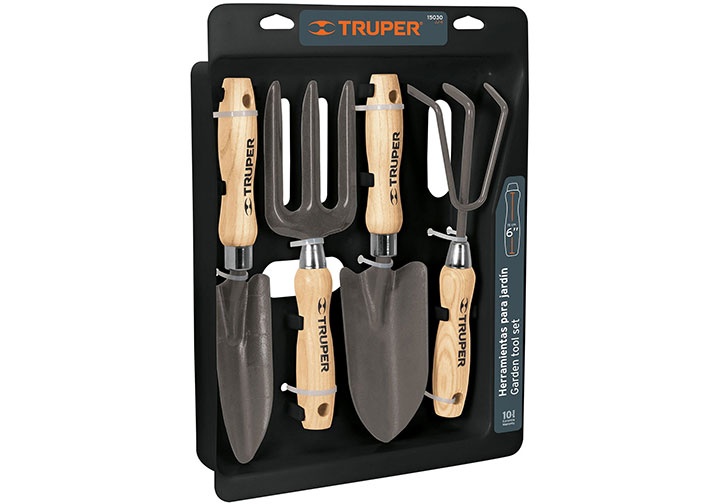 Bộ dụng cụ làm vườn 4 chi tiết Truper 15030 (JJ-4)