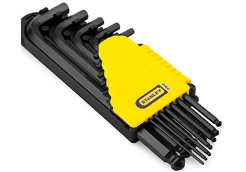 1/16-3/8" Bộ lục giác hệ inch 12 chi tiết Stanley 69-257