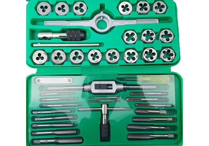 M3-M12 Bộ taro và bàn ren 40 chi tiết SKC