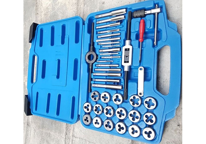 M3-M12 Bộ taro và bàn ren hệ mét 39 chi tiết Kingtony 12939MQ1